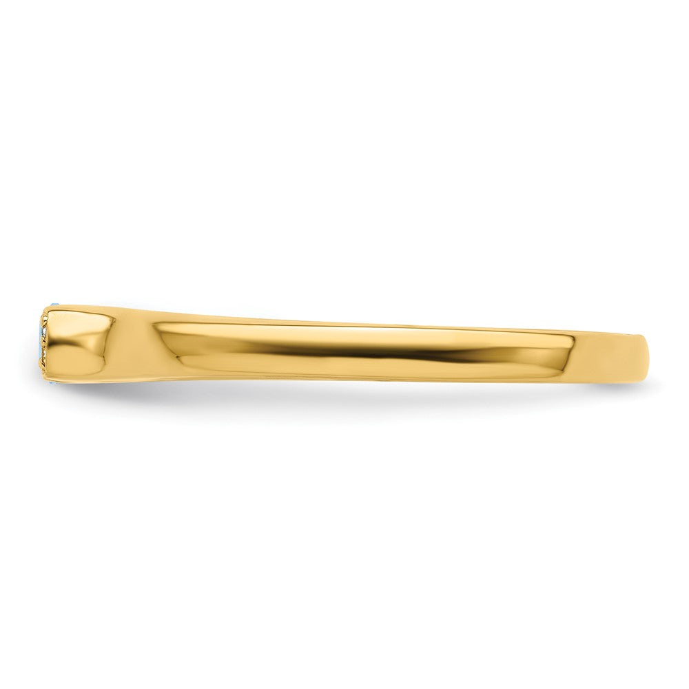 14K Family Jewelry Diamond Semi-Set Ring