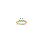 14K Family Jewelry Diamond Semi-Set Ring