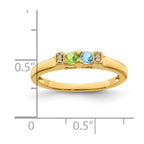 14K Family Jewelry Diamond Semi-Set Ring