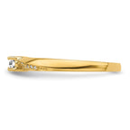14K Family Jewelry Diamond Semi-Set Ring