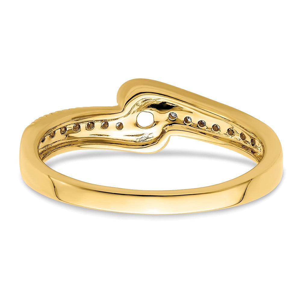 14K Family Jewelry Diamond Semi-Set Ring