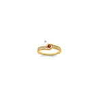 14K Family Jewelry Diamond Semi-Set Ring