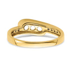 14K Family Jewelry Diamond Semi-Set Ring