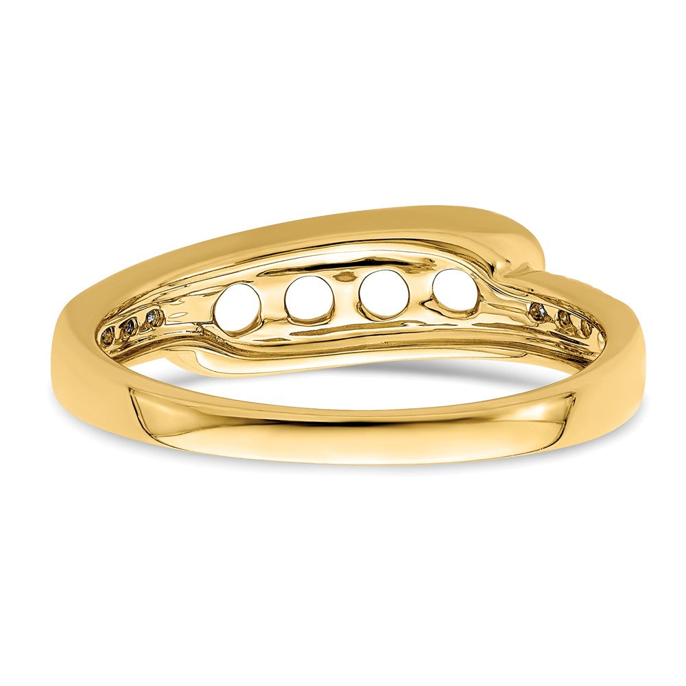 14K Family Jewelry Diamond Semi-Set Ring