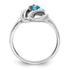14k White Gold Family Jewelry Ring
