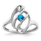 14k White Gold Family Jewelry Ring