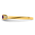 14K Family Jewelry Diamond Semi-Set Ring