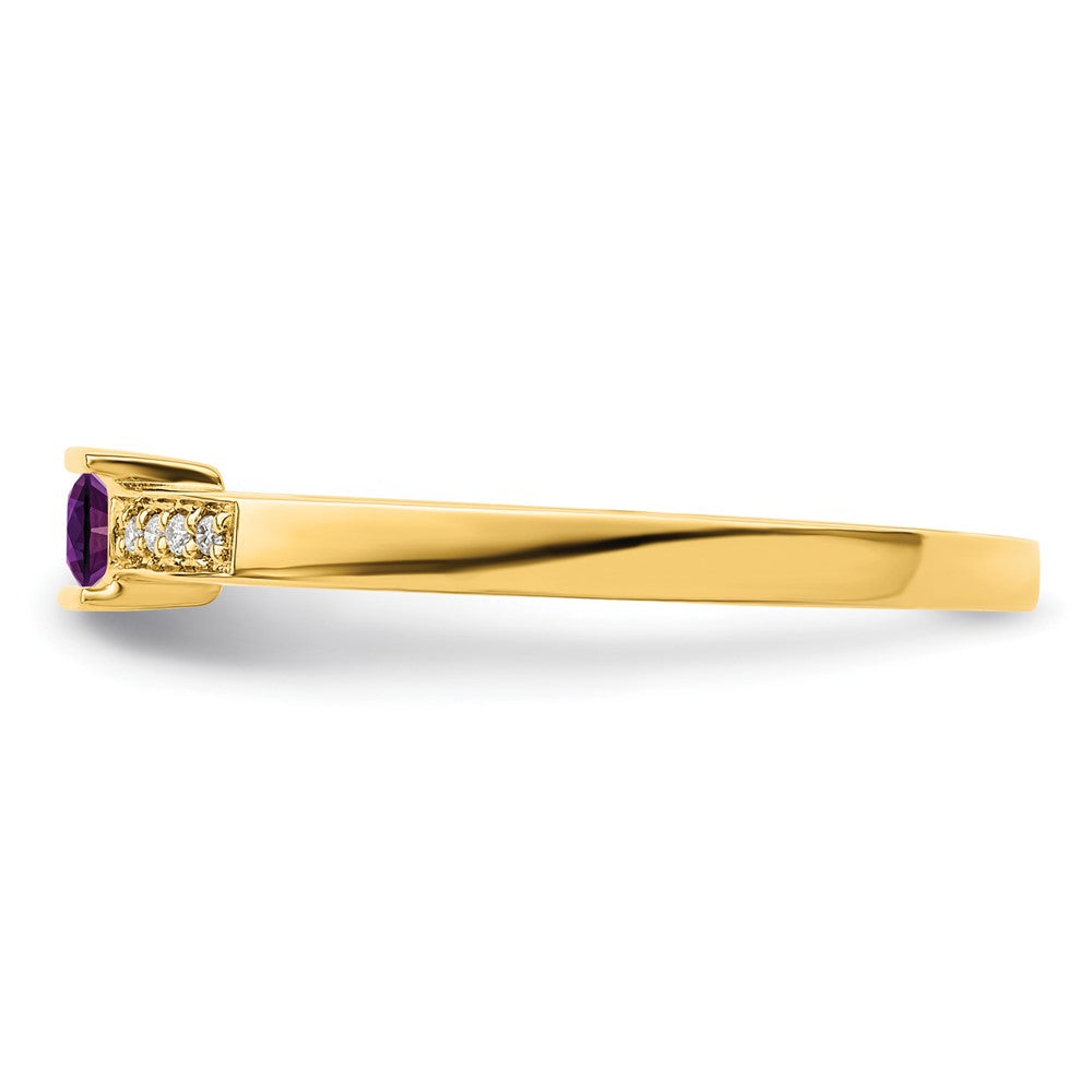 14K Family Jewelry Diamond Semi-Set Ring