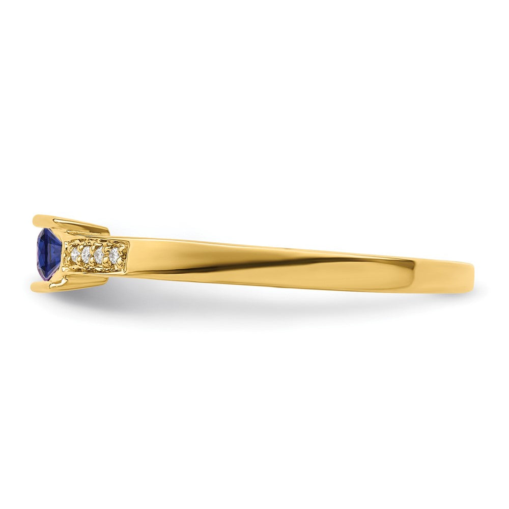 14K Family Jewelry Diamond Semi-Set Ring
