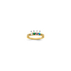 14K Family Jewelry Diamond Semi-Set Ring