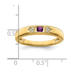 14K Family Jewelry Diamond Semi-Set Ring