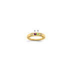 14K Family Jewelry Diamond Semi-Set Ring