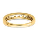 14K Family Jewelry Diamond Semi-Set Ring