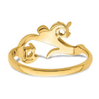 14k Synthetic Family Jewelry Ring