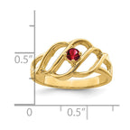 14k Family Jewelry Ring