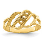 14k Synthetic Family Jewelry Ring