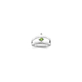 14k White Gold Genuine Family Jewelry Ring