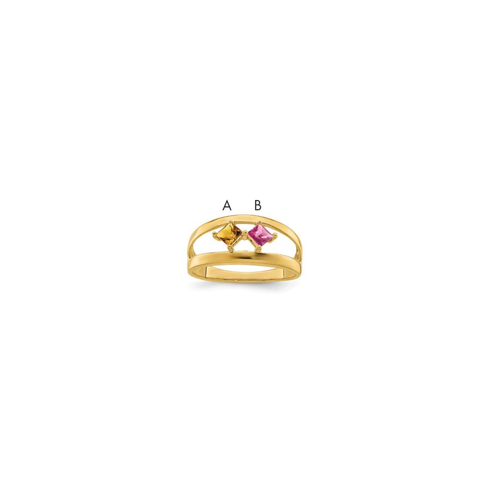 14k Genuine Family Jewelry Ring