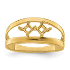 14k Synthetic Family Jewelry Ring