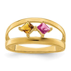 14k Genuine Family Jewelry Ring