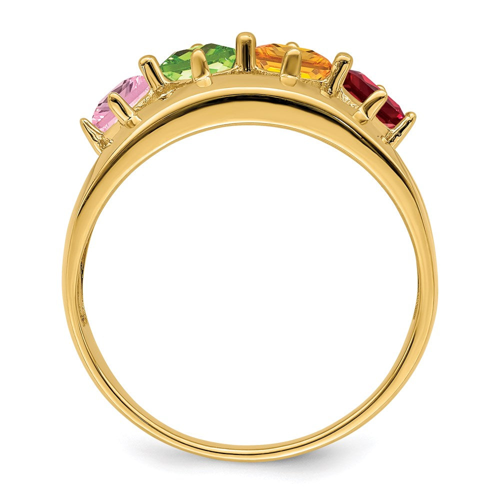 14k Genuine Family Jewelry Ring