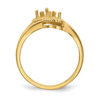 14k Synthetic Family Jewelry Ring