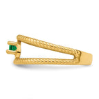 14k Synthetic Family Jewelry Ring