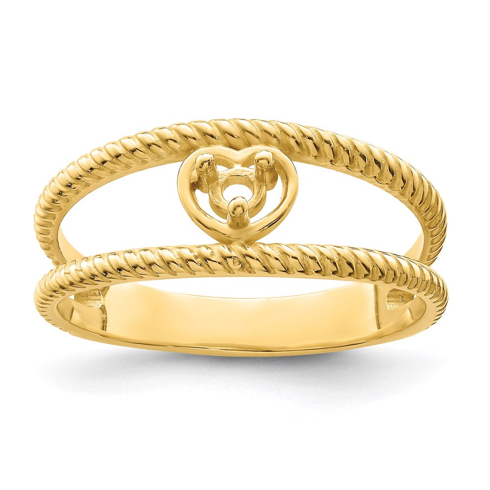 14k Synthetic Family Jewelry Ring