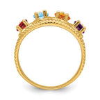14k Genuine Family Jewelry Ring