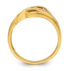 14k Synthetic Family Jewelry Ring