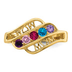 14k Genuine Family Jewelry Ring
