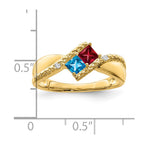 14k Genuine family jewelry ring