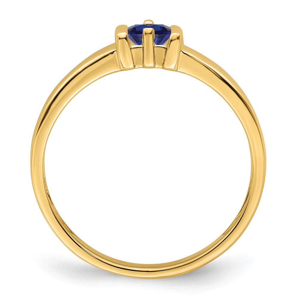 14k Synthetic Family Jewelry Ring