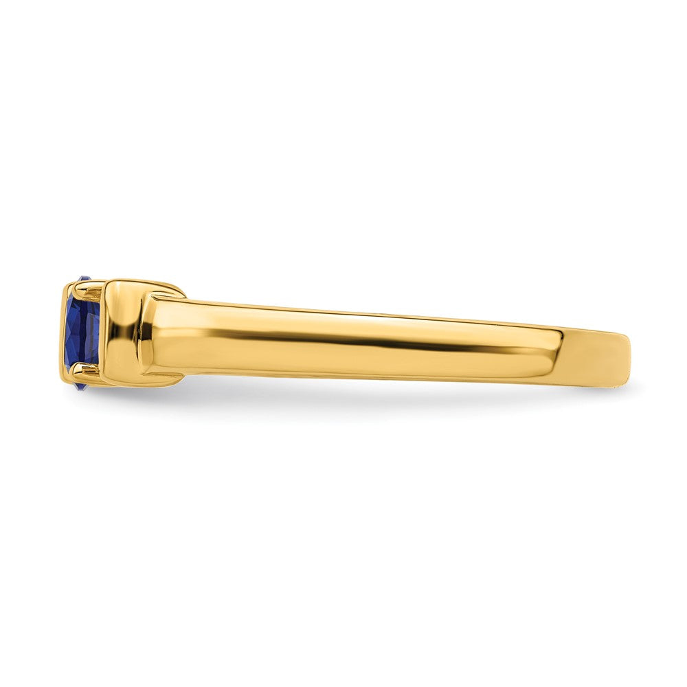 14k Synthetic Family Jewelry Ring
