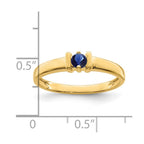 14k Synthetic Family Jewelry Ring