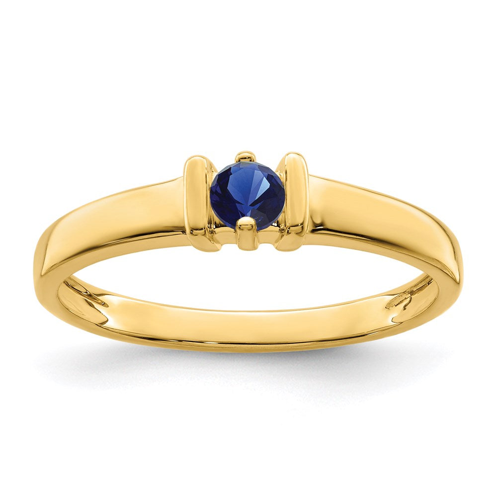 14k Synthetic Family Jewelry Ring