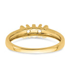 14k Synthetic Family Jewelry Ring