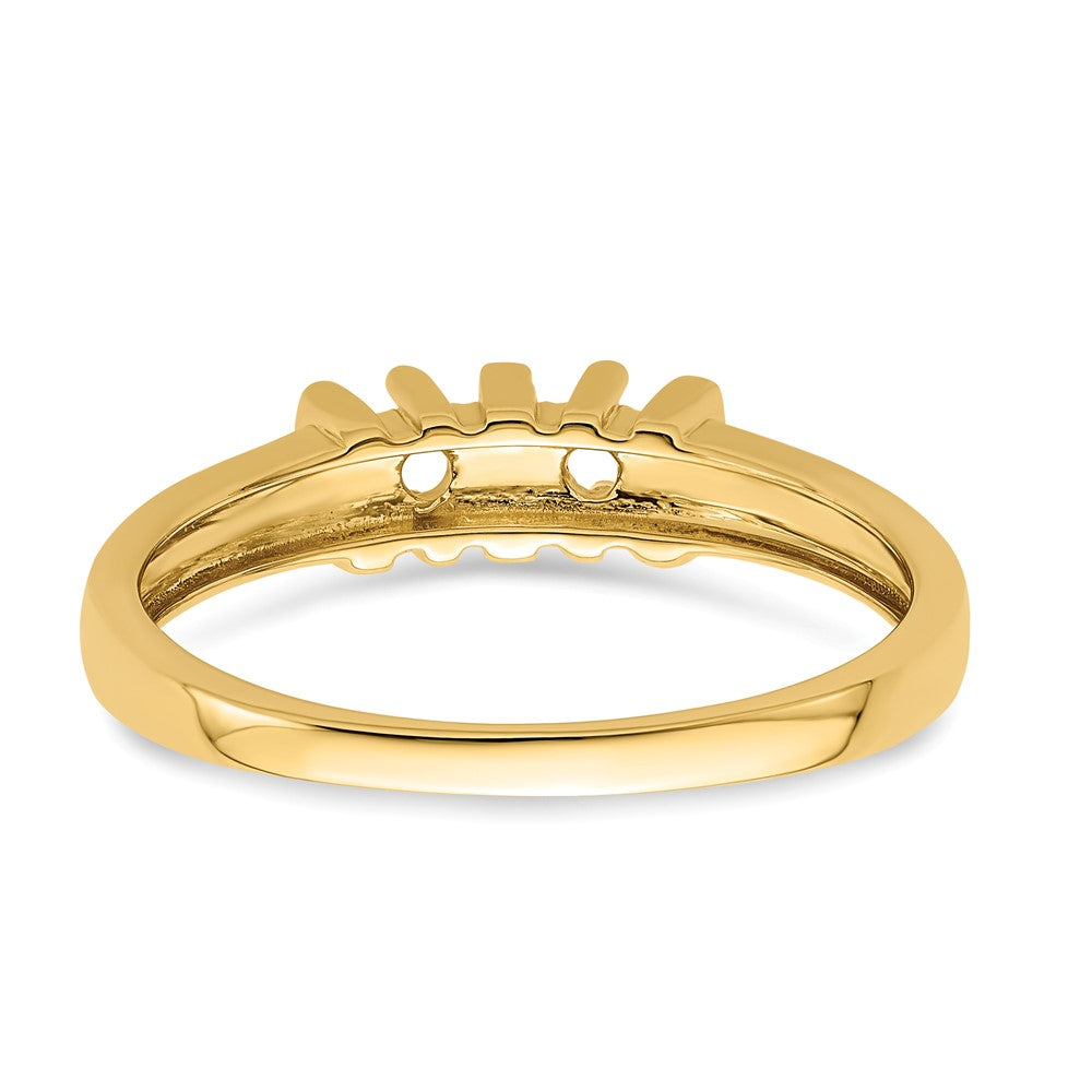 14k Synthetic Family Jewelry Ring