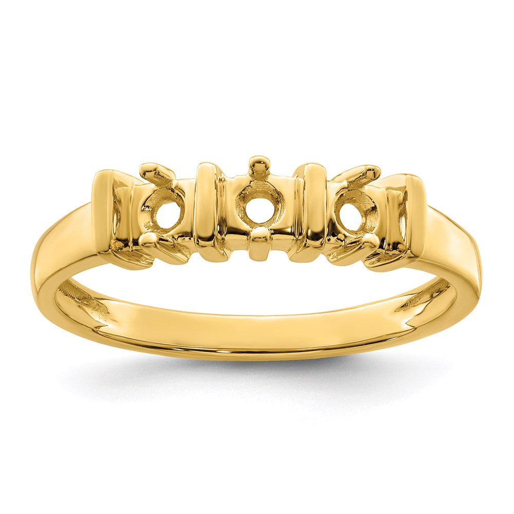10k Synthetic Family Jewelry Ring