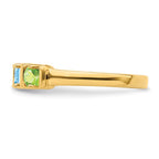 14k Synthetic Family Jewelry Ring