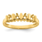 14k Genuine 4 Stone Mother's Ring