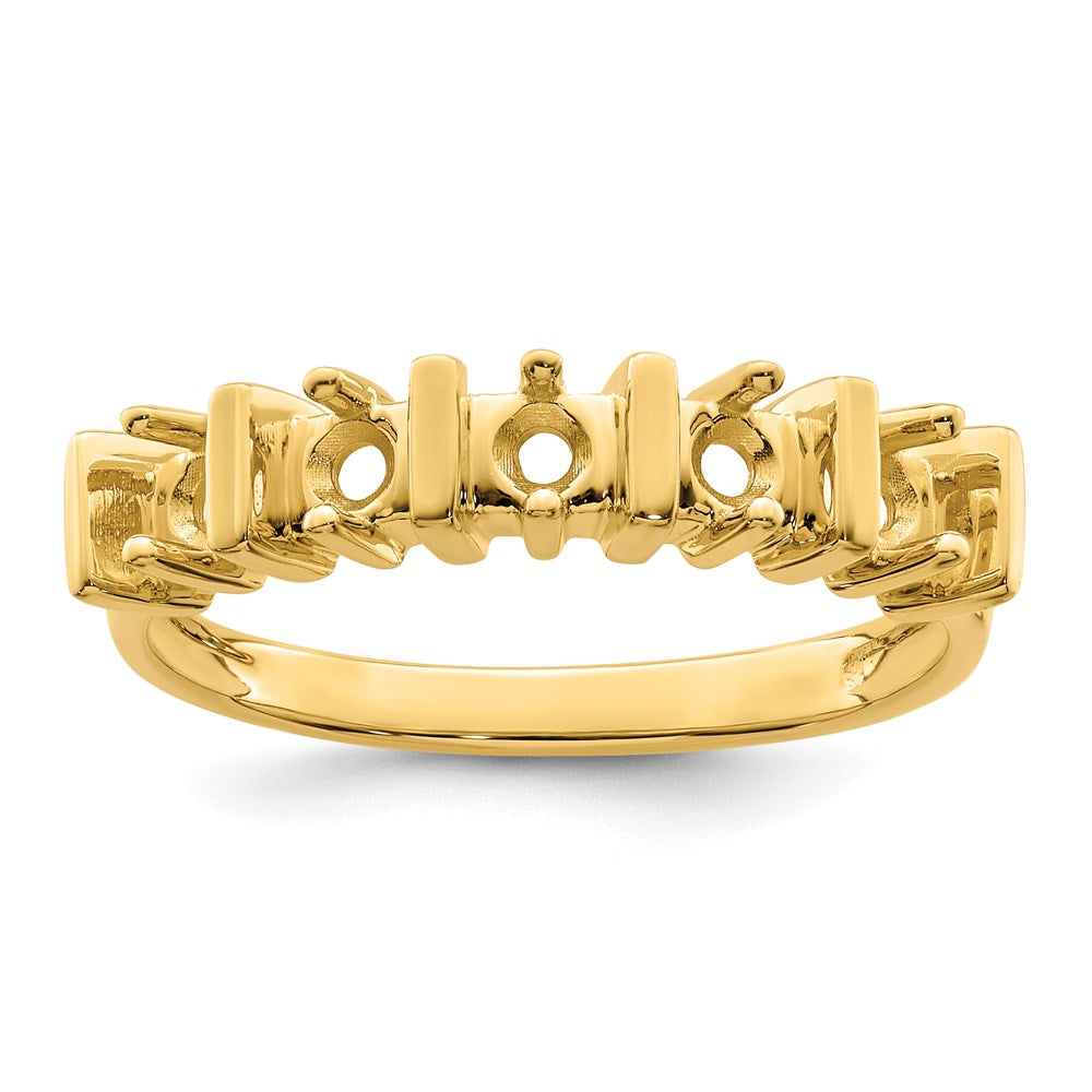 14k Genuine 5 Stone Mother's Ring