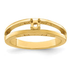 14k 3mm Synthetic Family Jewelry Ring