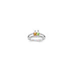 14k White Gold 3mm Genuine Family Jewelry Ring