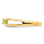14k 3mm Synthetic Family Jewelry Ring