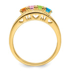 14k 3mm Genuine Family Jewelry Ring