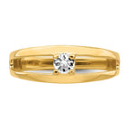 14k Synthetic Family Jewelry Ring