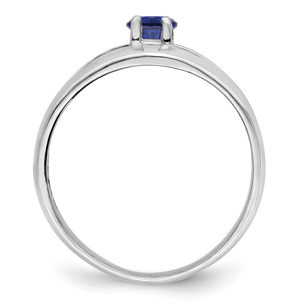 14k White Gold Genuine Family Jewelry Ring