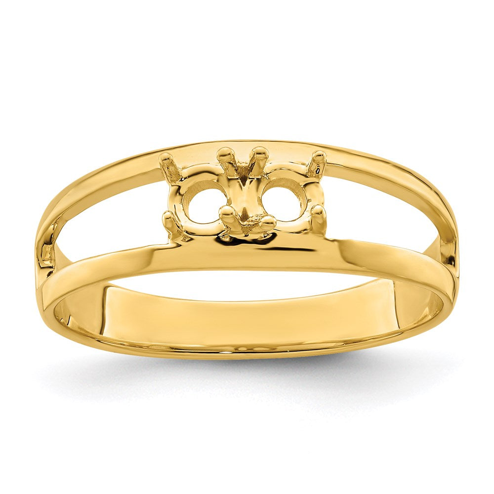 14k Synthetic Family Jewelry Ring