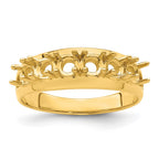 14k Genuine 6 Stone Mother's Ring